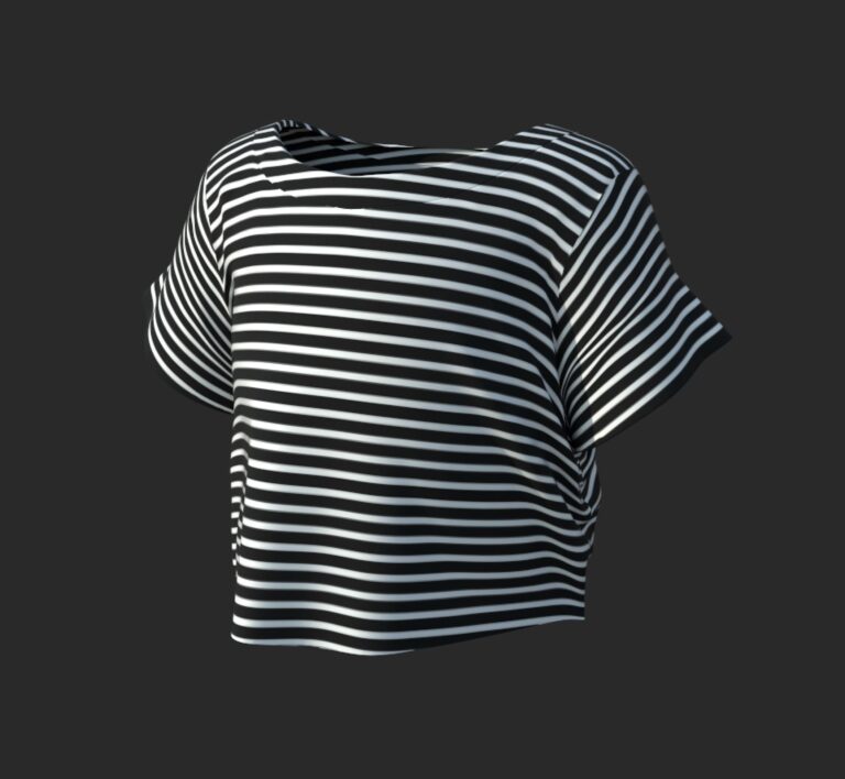preview lightbox stripe shirt